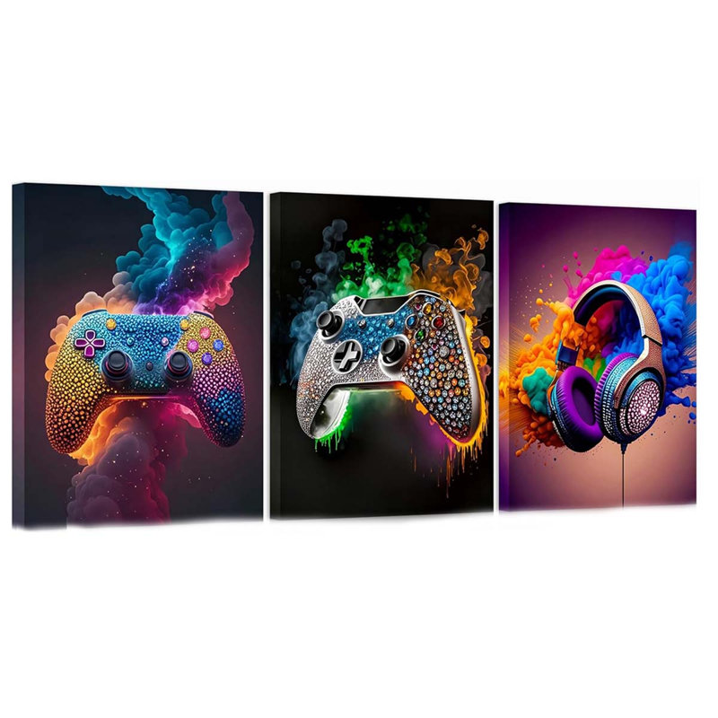 3 Piece Wrapped Canvas Print