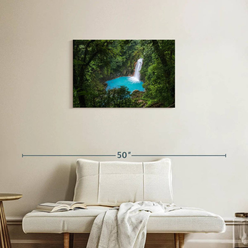 Cascade Alvord Rio Celeste, H 20 po x l 30 po