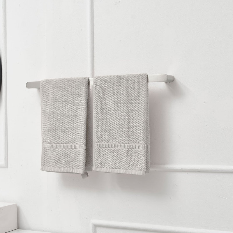 5 Piece Bathroom Hardware Set Stainless Steel Bathroom Accessories Kit Wall Mounted Bathroom Towel Holder Set, Brushed Nickel