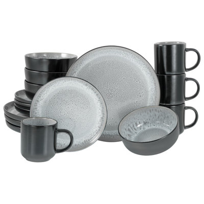 Nordic Fjord Creatable Dinnerware - Set of 16