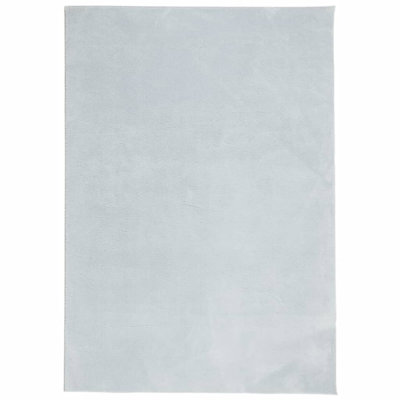 Rug "HUARTE" Short Pile Soft and Washable Blue