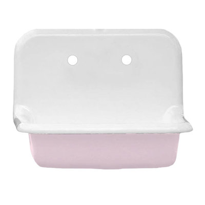 20.25'' L Single Bowl Cast Iron Kitchen Sink