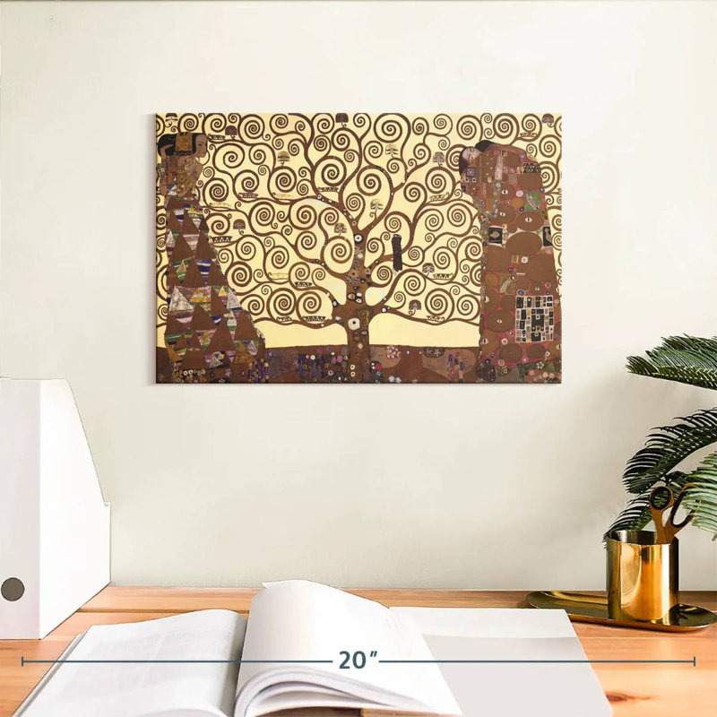 Harnek, l'arbre de vie, H 8 po x l 12 po