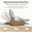 Chaises Rock - gris clair
