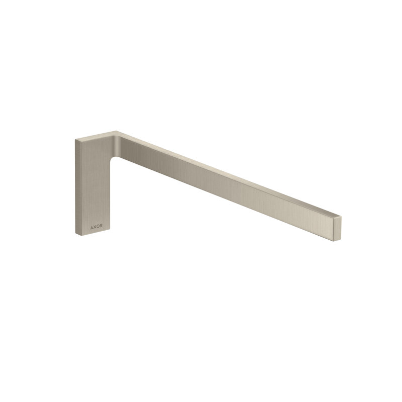 Universal Rectangular Towel Rack, Brushed Nickel