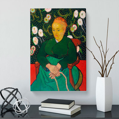 The Berceuse by Vincent Van Gogh - Wrapped Canvas Painting