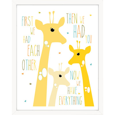 Impression sur papier «First We Had récréation»