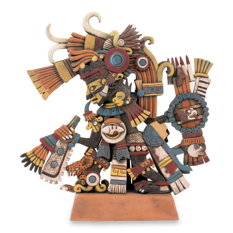 Figurine Fahm The Aztec Deity Tezcatlipoca