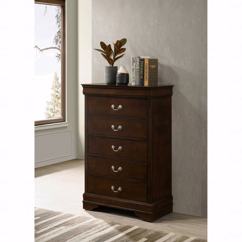 Commode de chambre à 5 tiroirs