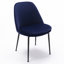 Chaise en velours Wallace-621910533