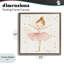 Cadre flottant Ballerina On Her Toes, design Creative Studio-1563124077-1563124078