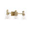 Kesia 3 Light Transparent Dimmable Vanity Light-70337295