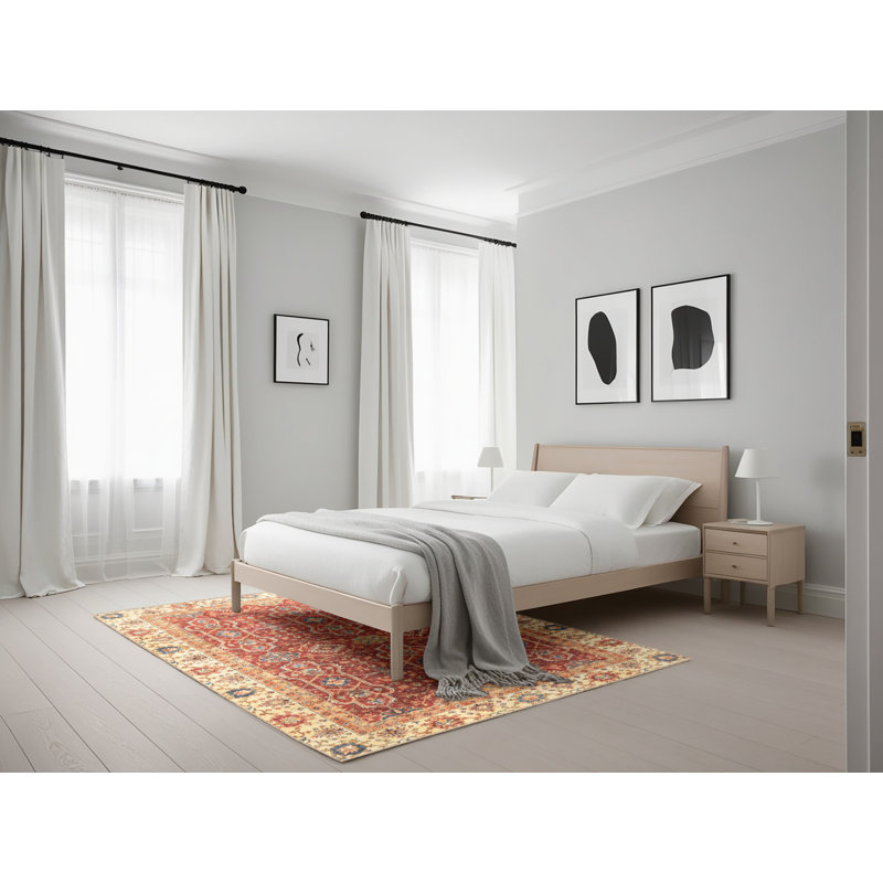 Tapis abstrait moderne 3092, Rectangle 5 pi x 7 pi