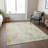 Machine Washable Indoor/Outdoor Xhevrie Beige Rug-1958037879