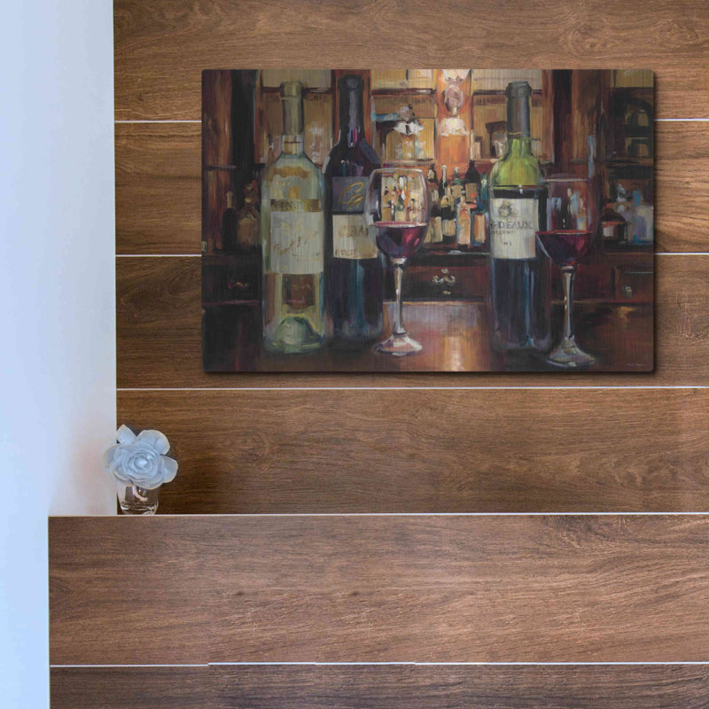 «A Reflection Of Wine» par Marilyn Hageman, H 12 po x l 16 po