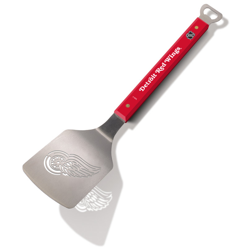 NHL Grill Spatula, Red, Detroit Red Wings