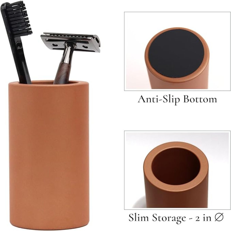 ROUS Hardware Countertop Organizer, Copper (Brown)