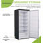 Hamilton Pi. Congélateur vertical, congélateur de 538 litres avec serrure, acier inoxydable