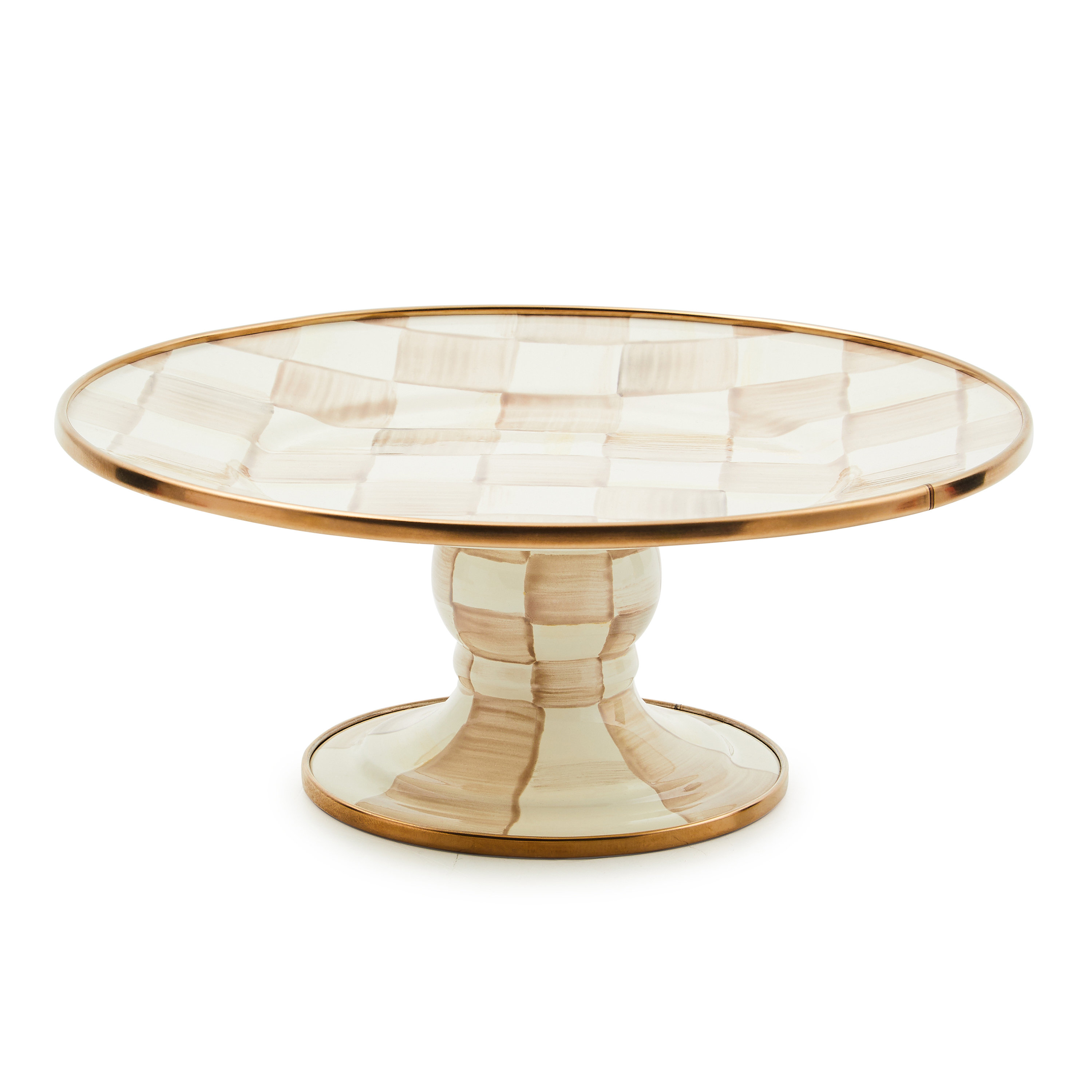 Pedestal Platter Posie Patch Small Ceramic main image 1