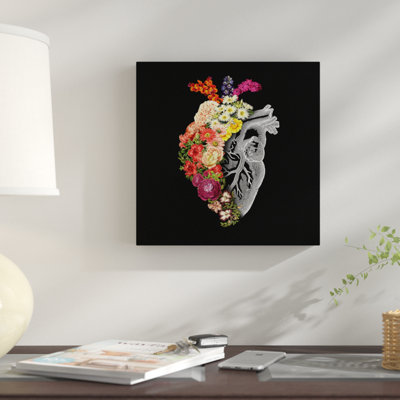 « fleur cardiaque spring », reproduction d’impression sur toile tendue