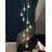 Cornellia 10 - Light Dimmable LED Gold Chandelier Crystal Teardrop Chandelier