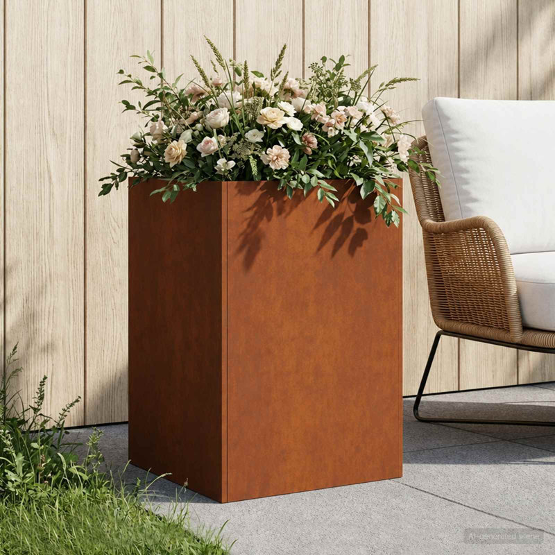 Planter, 75cm H x 20cm W x 20cm D, 2