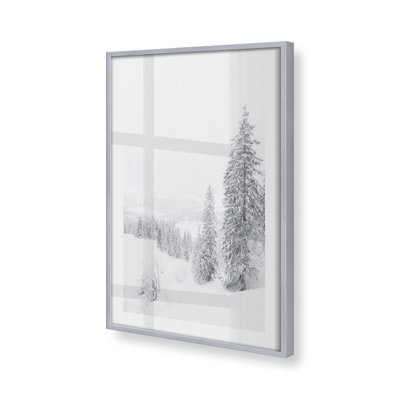 «Winter's Embrace», dans un cadre