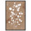 «White Botanical II», impression sur toile rustique par Art Remedy, cadre noir, 36 x 54