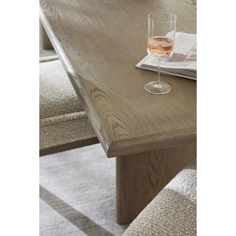 Cardston Upholstred Dining Chair Oyster Beige Performance Fabric