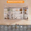 Armoire à pharmacie lumineuse avec miroir, tablettes réglables, prises et ports USB l 42 po x H 30 po Stry