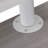 Rotating Multi-Positional Modern Desk, Grey