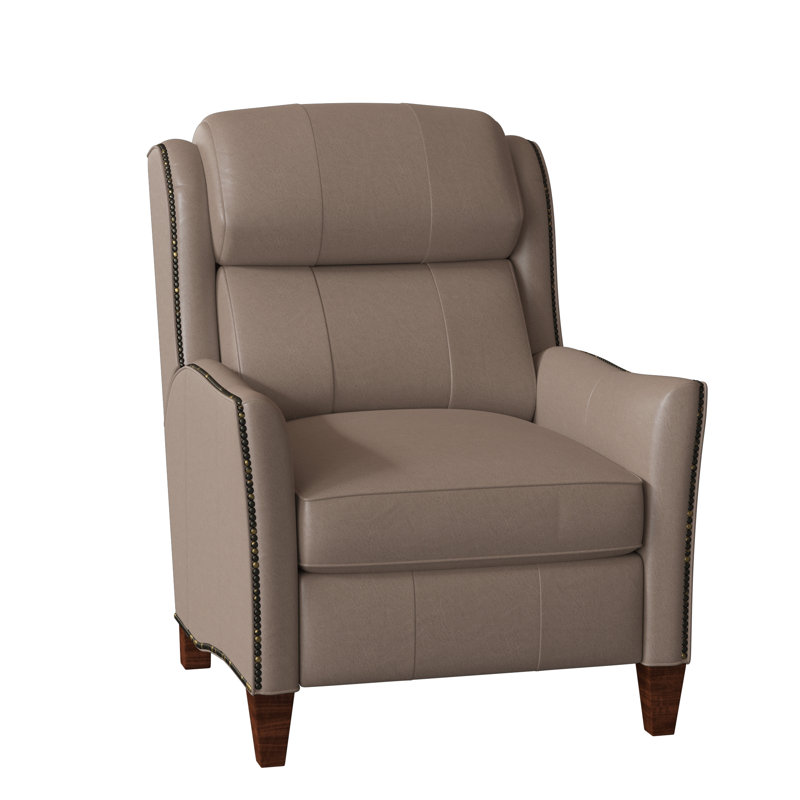Fauteuil inclinable en cuir Lancaster, Cuir véritable Aspen Lenado brun, Électrique, Pavées