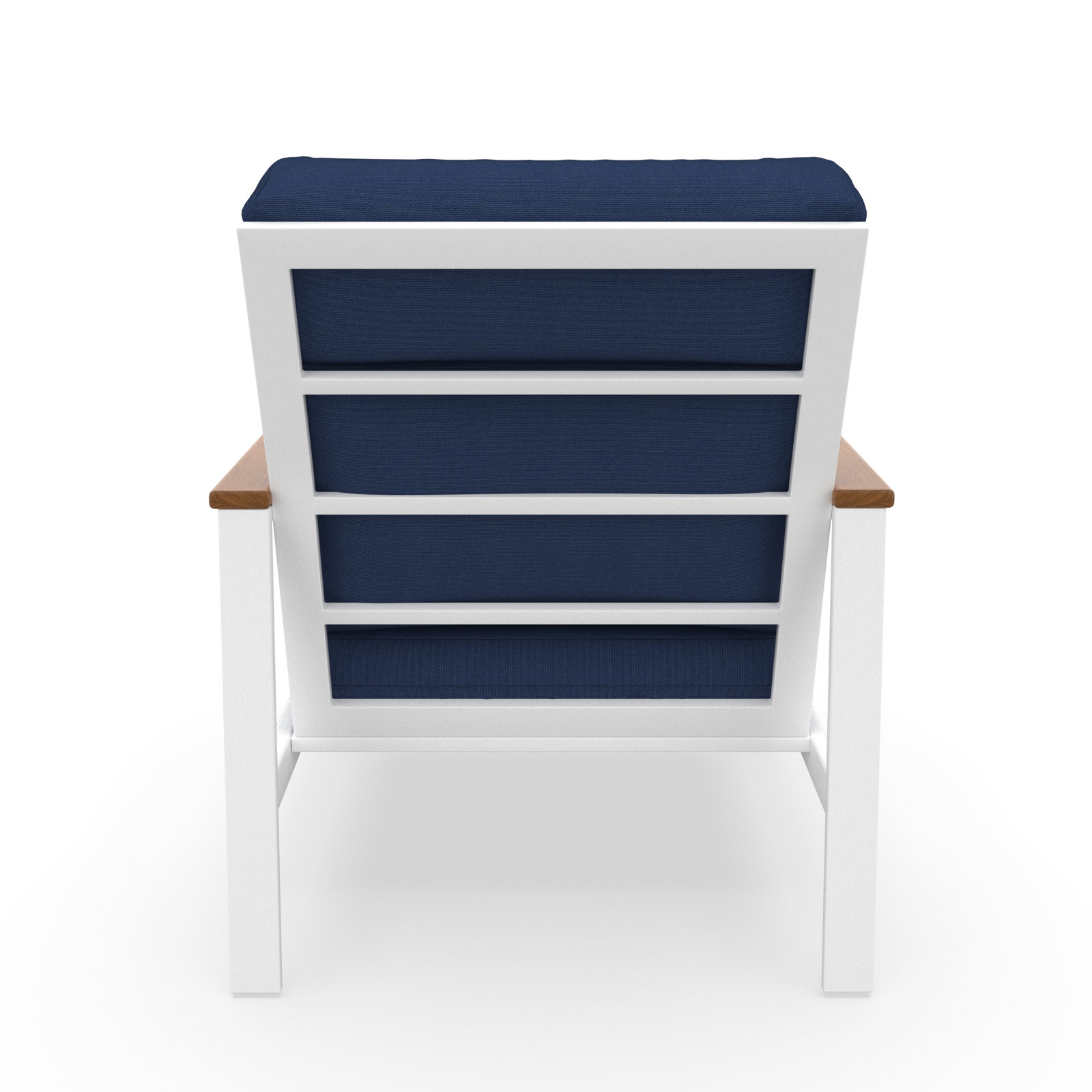 Townsend Sunbrella® Patio Lounge Chair, Canvas Navy