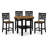 Aspen 5-Piece Counter Height Dining Set