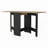 Cole Black and Macadamia Folding Dining Table