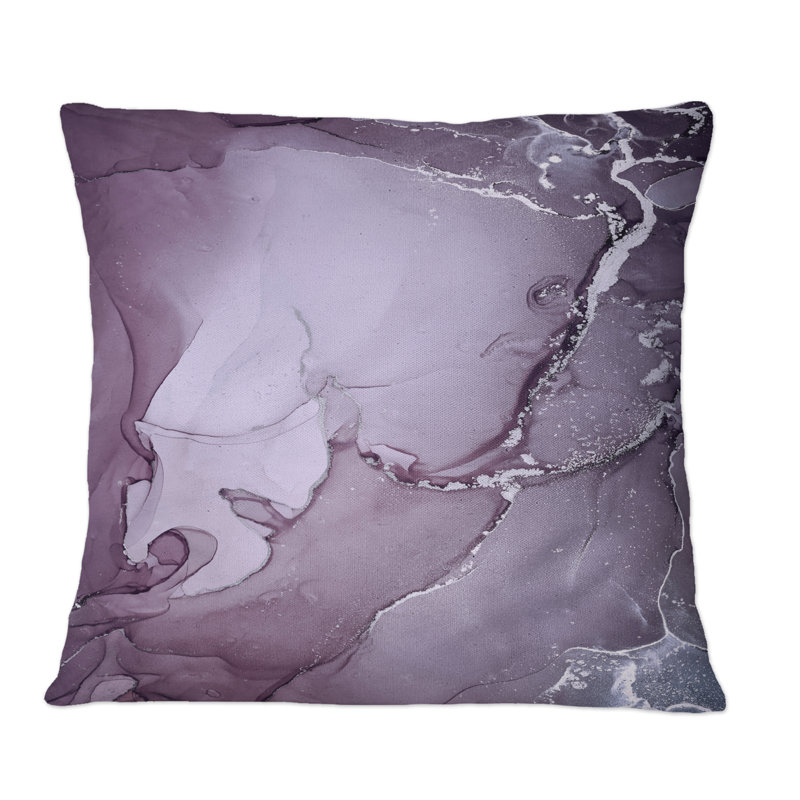 Abstract Throw Pillow, 18" x 18"