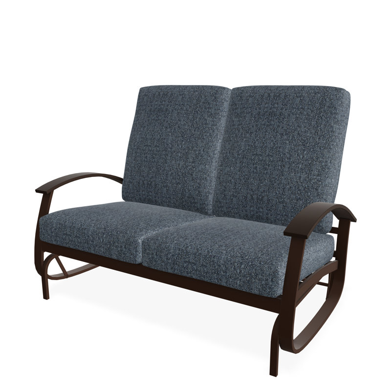 Fauteuil oscillant 2 places Belle Isle, Kona, Restaurez l'indigo