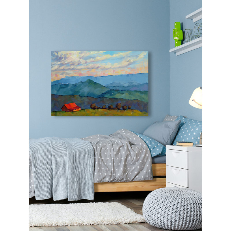 «Your Mountain Is Waiting», reproduction sur toile tendue, H 8 po x l 12 po x P 1,5 po