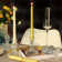 8 Pcs Set Include Taper Candle Holders And Stripe Candle Holders,Two Style