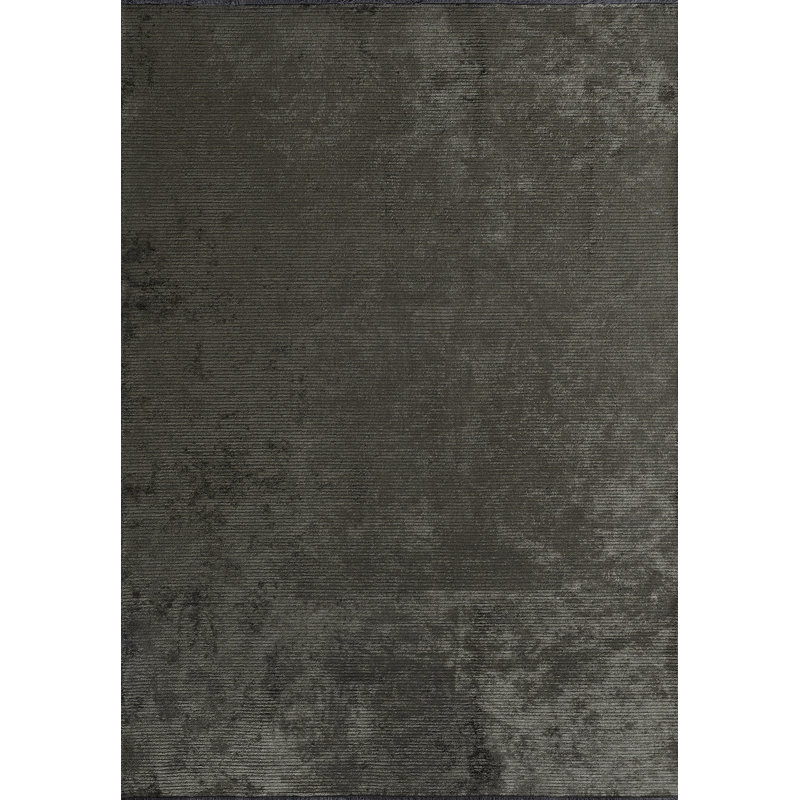 Modern Minimalist Solid Linear Texture, Rectangle 6'7" x 8'3"