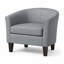 Fauteuil d'appoint peu encombrant avec confort ergonomique-132917011