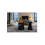 Fauteuil demi-tonneau en polyester 31 po Jago