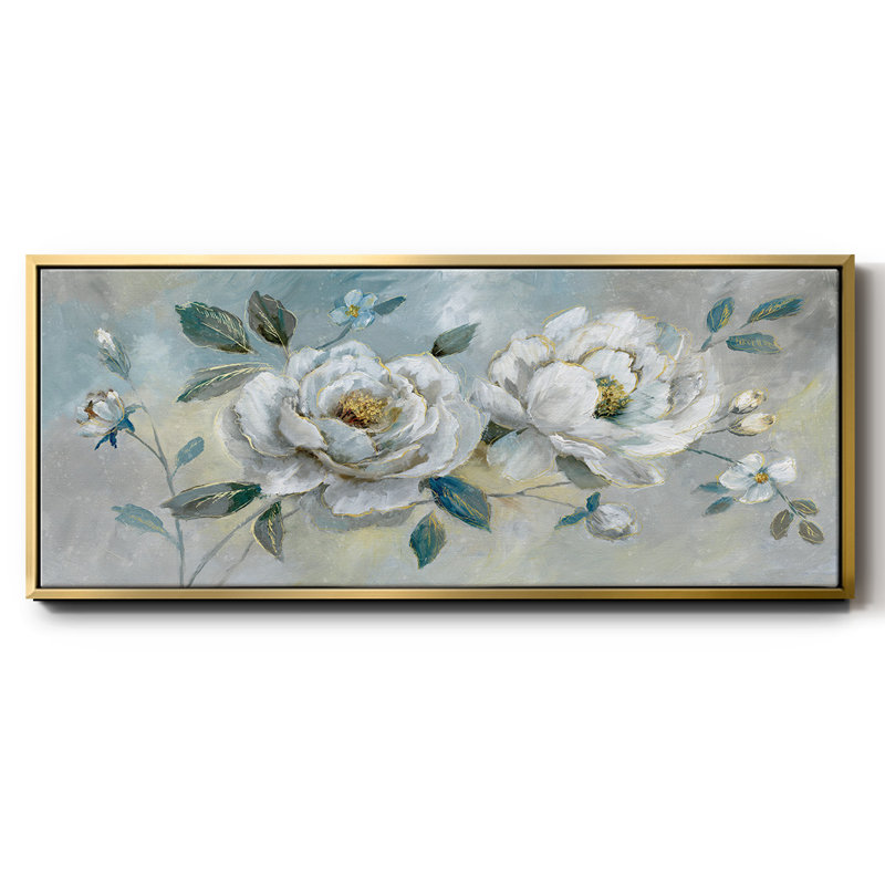 Darling Duo- Framed Canvas, 20" H x 50" W