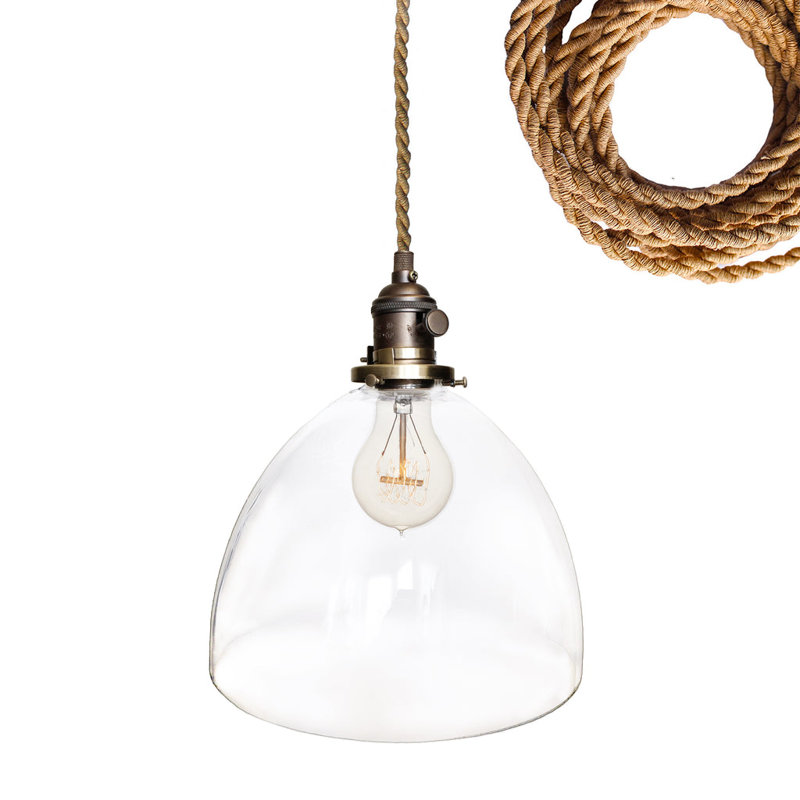 Architect 1 - Light Bronze Pendant, LED Bulb