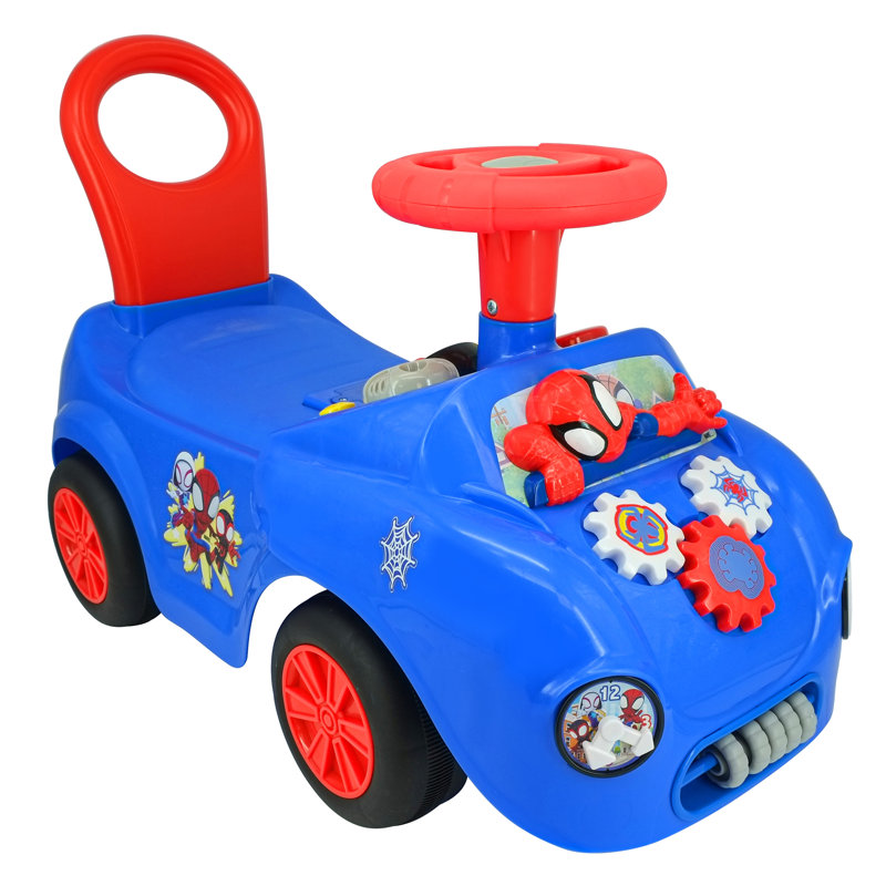Lumières et sons: Ride-On - Spidey Web Racer