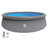 Plastic Round Inflatable Pool 33'' H x 180'' W x 180'' L