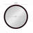20"Circle Wall Mirror with Wooden Frame-1913323467