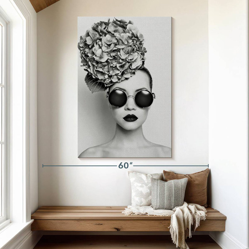 Leisha Lady Petunia, 51" H x 34" W