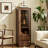 Modern minimalist display and storage cabinet