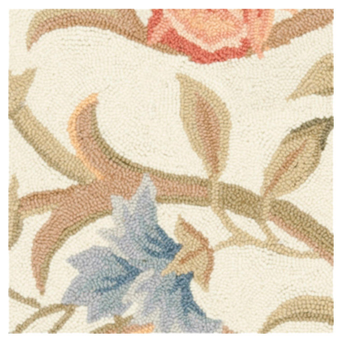 Hollander Handmade Hooked Wool Area Rug